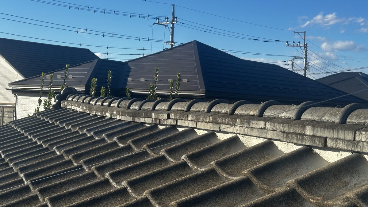 瓦屋根の点検