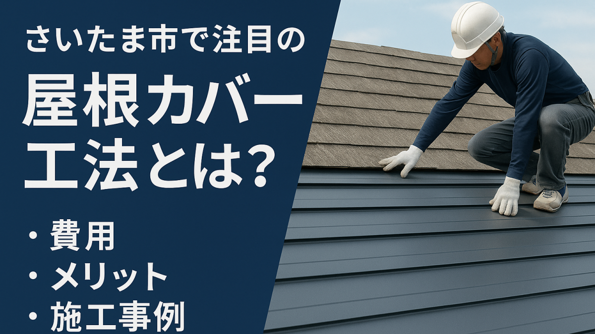 屋根カバー工法とは